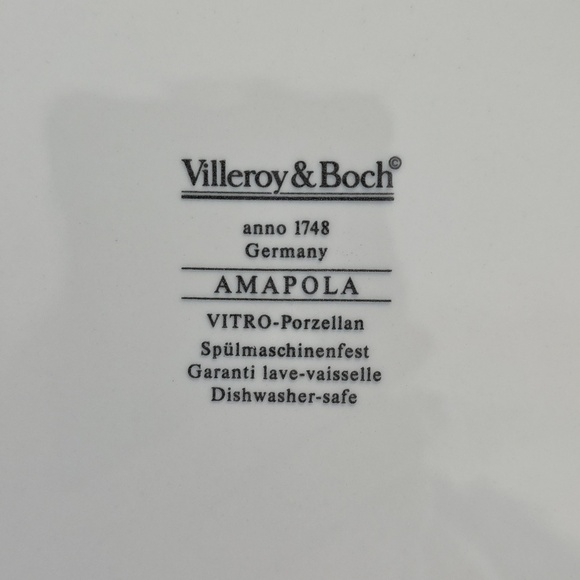 Villeroy & Boch Amapola Dinner Plate 10 1/2" - Picture 3 of 3